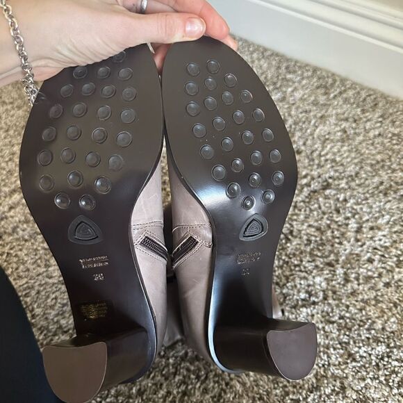 AGL Attilio Giusti Leombruni Leather Ankle Lace Up Boot Sz 8( 39 EU ) NEW - Picture 8 of 13